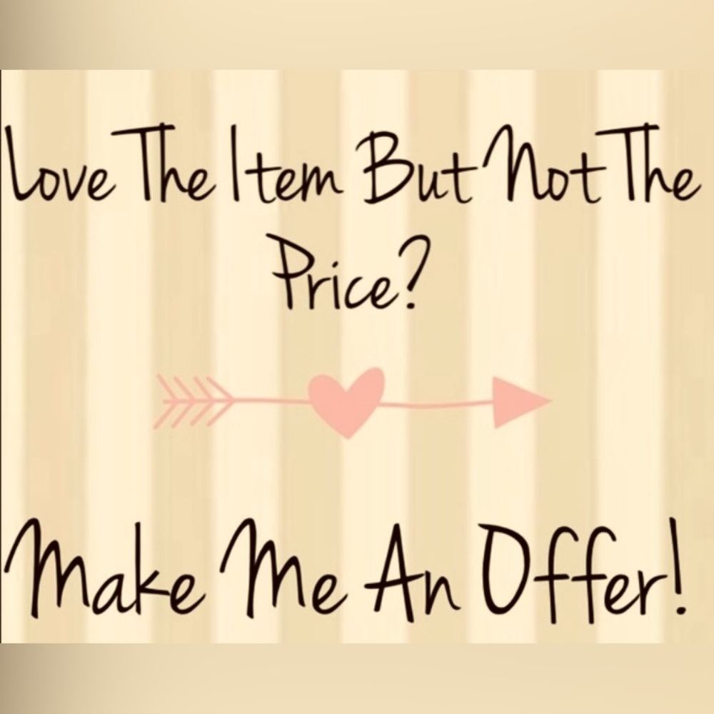 All Reasonable Offers are Welcome! Make it into a Bundle SAVE on Shipping Cost.